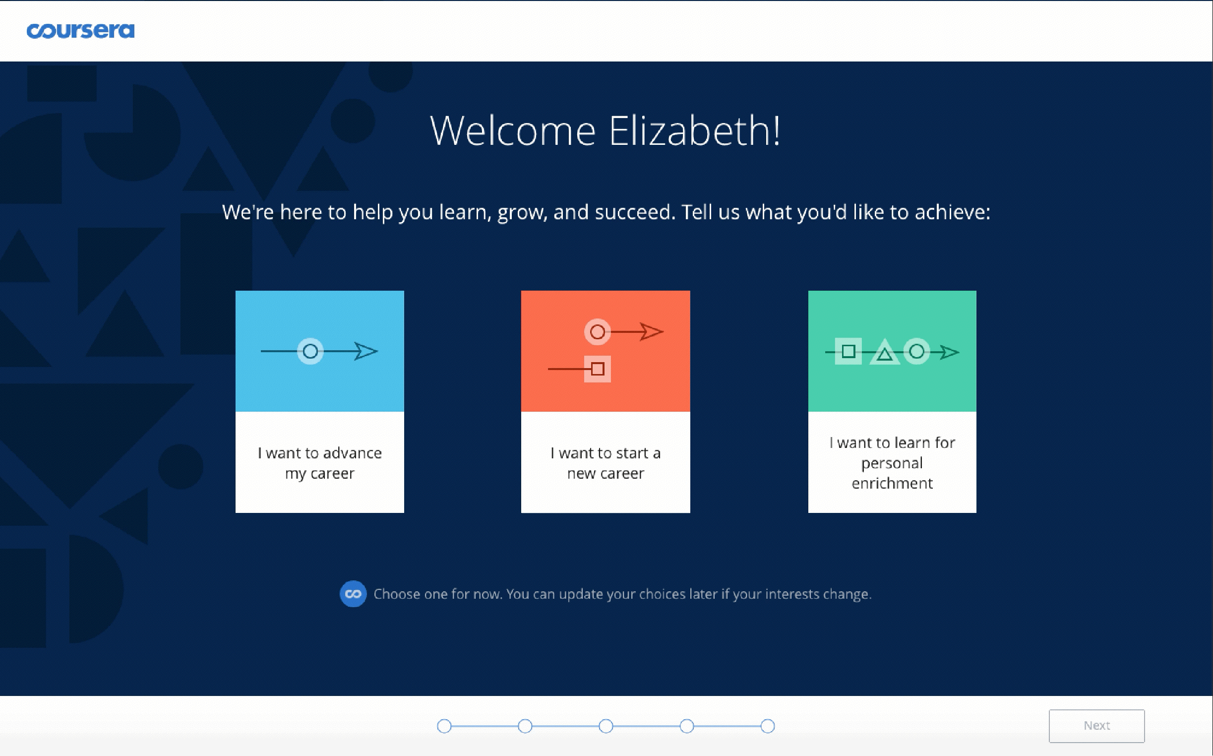 에듀테크 AI UX의 경험 전환 - Coursera