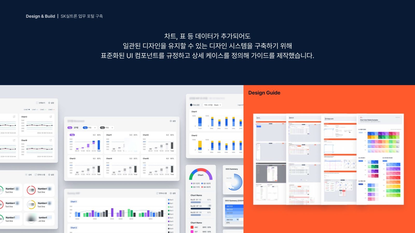 SK실트론 제조 공정 모니터링 업무 포털 구축 프로젝트 주요 화면 2